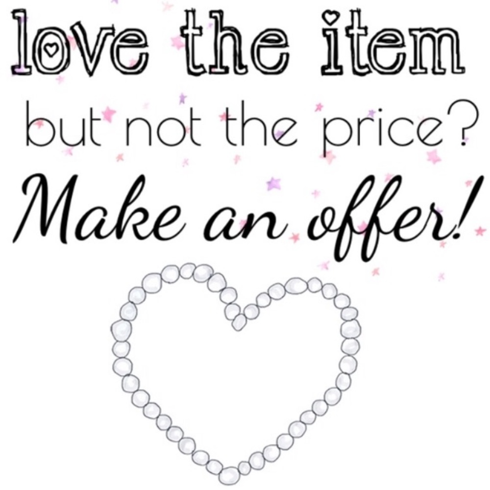 If you see something you love ❤️ Make an Offer 🌟